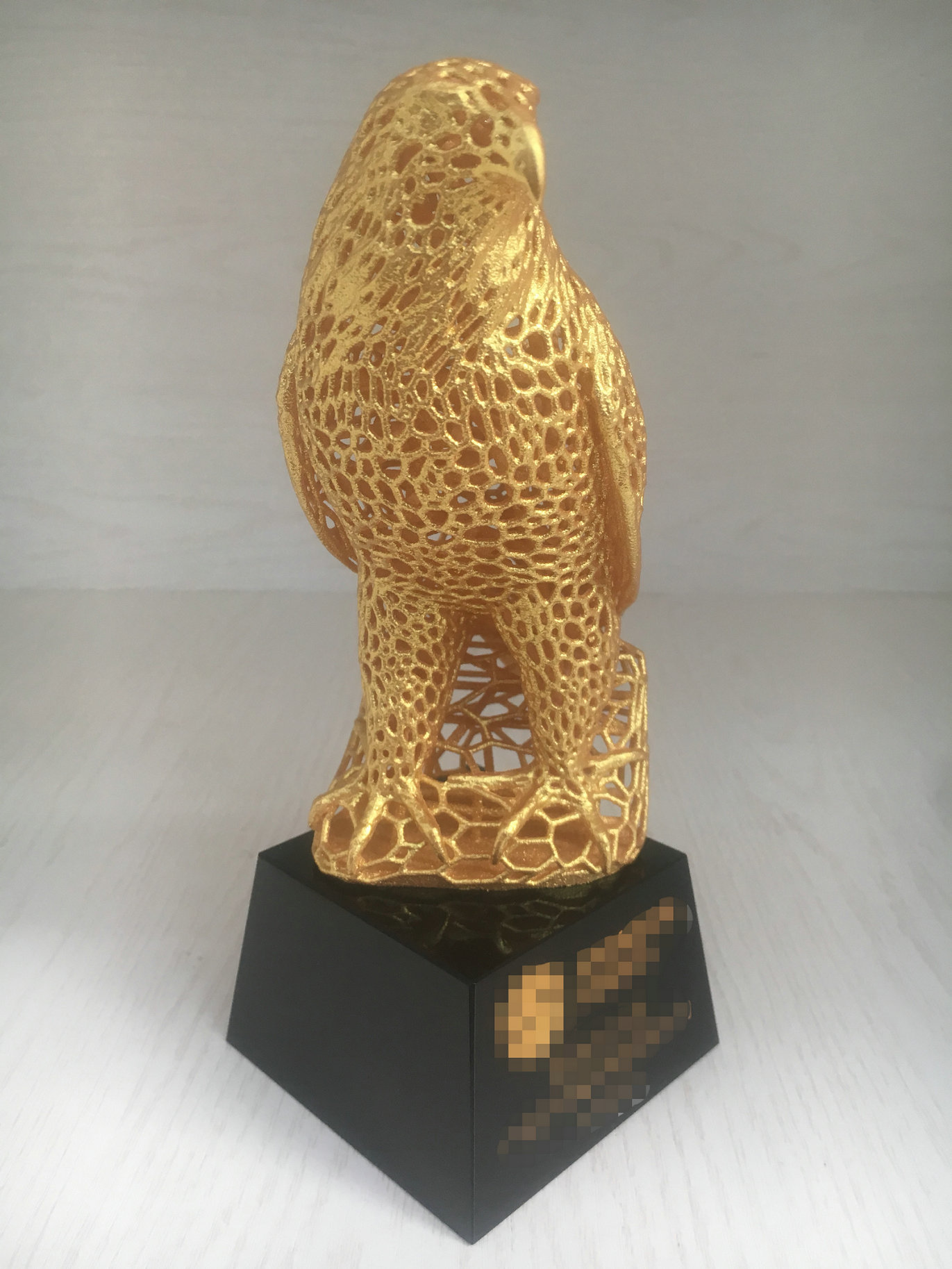 金属3D打印鸟型镂空礼品