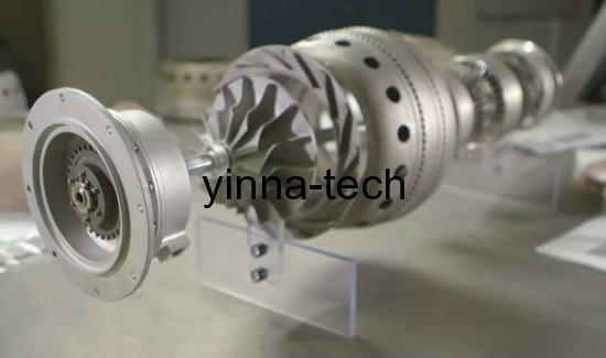 Printing of aviation blade and impeller